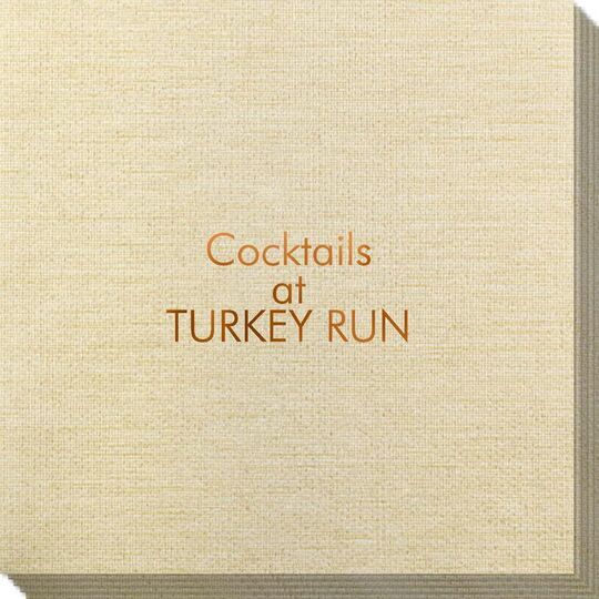 Special with Your Text Bamboo Luxe Napkins